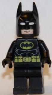LEGO Minifigure-Batman - Black Suit with Yellow Belt and Crest (Type 2 Cowl, no Cape)-The LEGO Movie-TLM082-Creative Brick Builders
